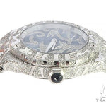 Audemars Piguet Royal Oak Lady Oak Leaves 18K Solid White Gold Diamond Watch 65687 - Image 3