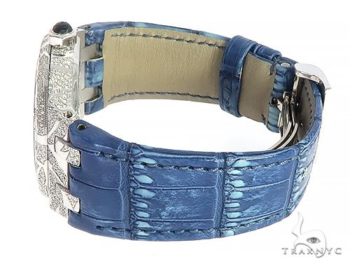 Audemars Piguet Royal Oak Lady Oak Leaves 18K Solid White Gold Diamond Watch 65687 - Image 5