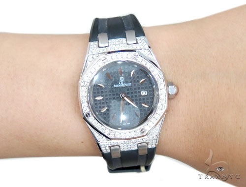 Audemars Piguet Royal Oak Lady Quartz 33mm 43088 - Image 11