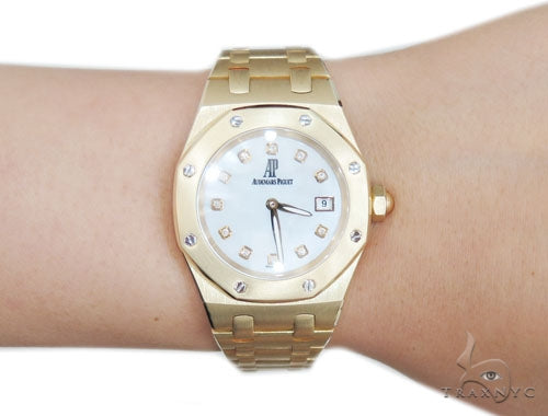 Audemars Piguet Royal Oak Lady 18K Gold 43089 - Image 11