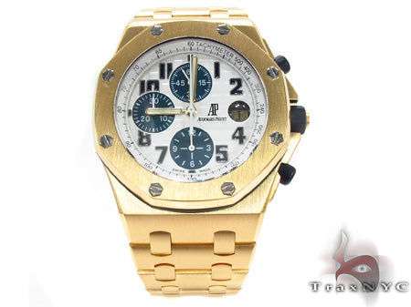 Audemars Piguet Royal Oak Offshore 18K Yellow Gold Watch 29024 - Image 2