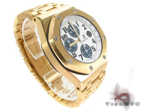 Audemars Piguet Royal Oak Offshore 18K Yellow Gold Watch 29024 - Image 3