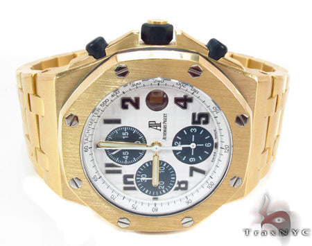 Audemars Piguet Royal Oak Offshore 18K Yellow Gold Watch 29024 - Image 6