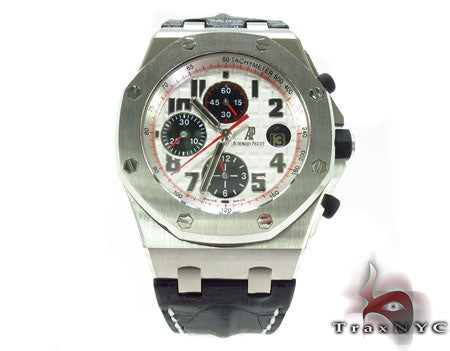 Audemars Piguet Royal Oak Offshore Steel Chronograph Watch 28187 - Image 2