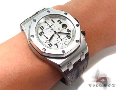 Audemars Piguet Royal Oak Offshore Stainless Steel Watch 29028 - Image 11