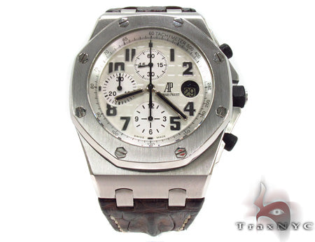 Audemars Piguet Royal Oak Offshore Stainless Steel Watch 29028 - Image 2