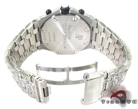 Audemars Piguet Royal Oak Offshore Full Diamond Watch 27854 - Image 12