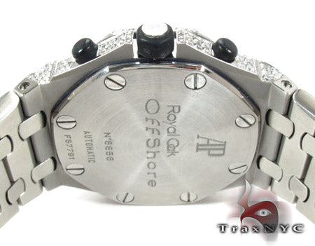 Audemars Piguet Royal Oak Offshore Full Diamond Watch 27854 - Image 10