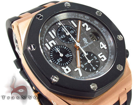 Audemars Piguet Royal Oak Offshore Pose Gold Watch 29037 - Image 6