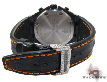 Audemars Piguet Royal Oak Offshore Volcano Diamond Watch 24829 - Image 11