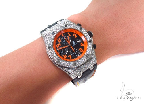 Audemars Piguet Royal Oak Offshore Volcano Diamond Watch 36730 - Image 11