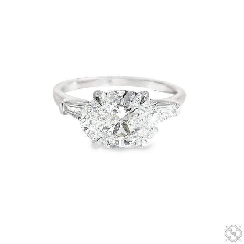 Aurora 2ct Oval Engagement Ring 70589 - Image 1