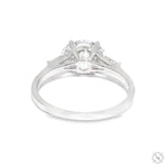 Aurora 2ct Oval Engagement Ring 70589 - Image 3