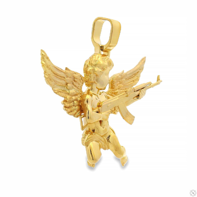 Baby Angel With Ak Gun Pendant 70804 - Image 2