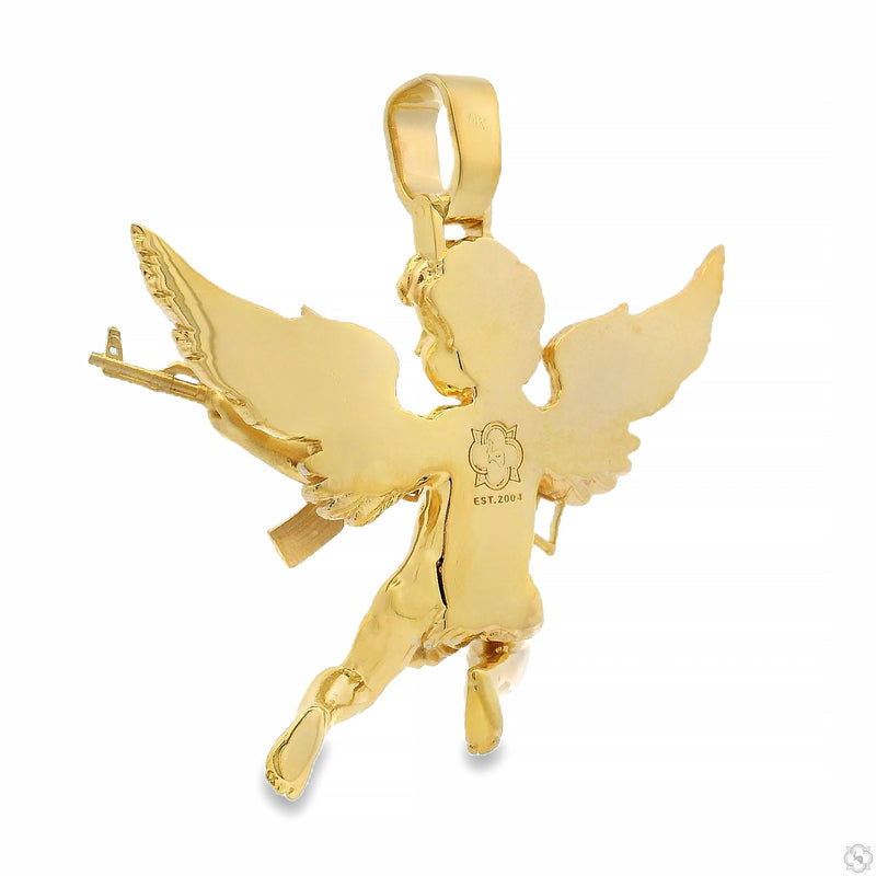 Baby Angel With Ak Gun Pendant 70804 - Image 4