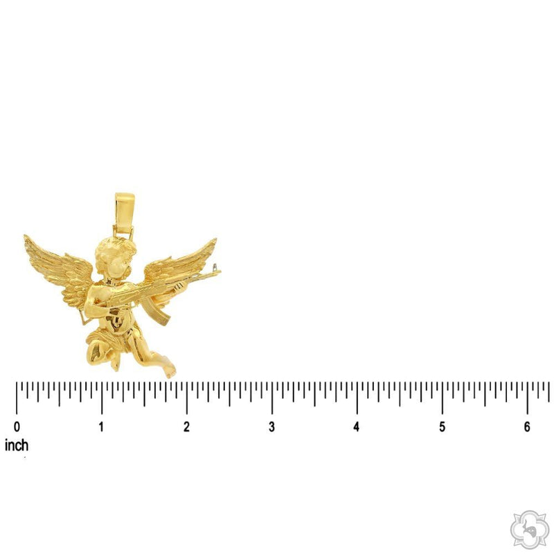 Baby Angel With Ak Gun Pendant 70804 - Image 5