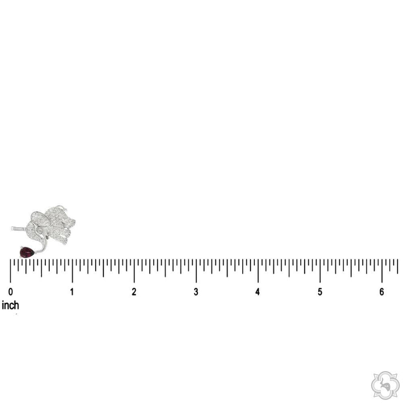 Baby Elephant Diamond Pendant 70735 - Image 7