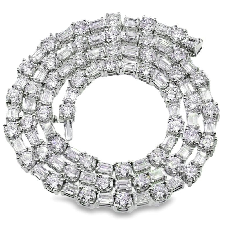 Baguette Beam Necklace 70687 - Image 3