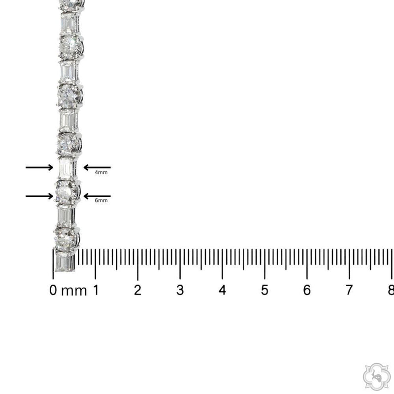 Baguette Beam Necklace 70687 - Image 8