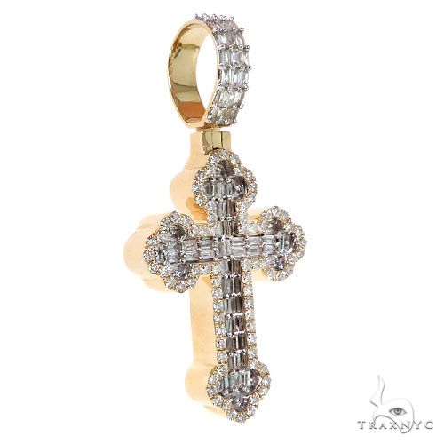 Baguette Diamond Cross 68617 - Image 2