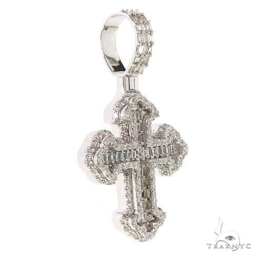 Baguette Diamond Cross 68619 - Image 2