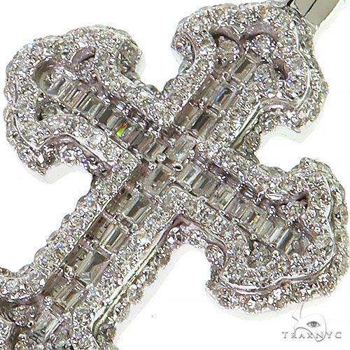Baguette Diamond Cross 68619 - Image 3