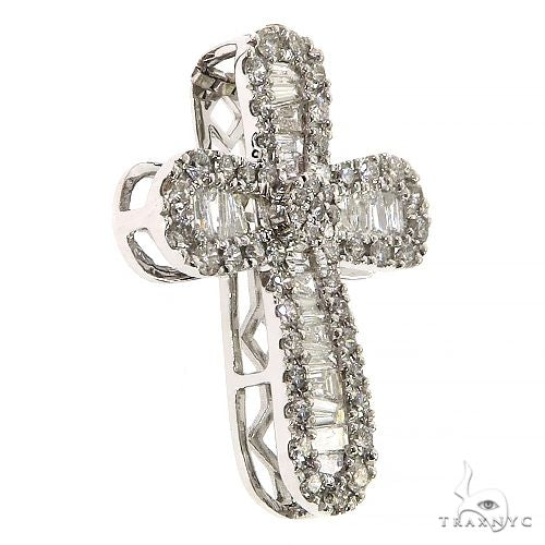 Baguette Diamond Cross 68625 - Image 2