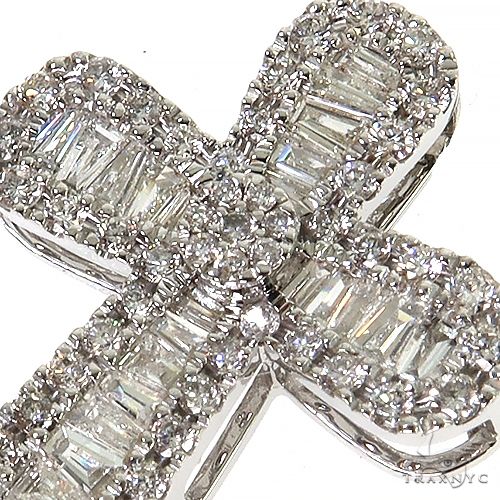 Baguette Diamond Cross 68625 - Image 3