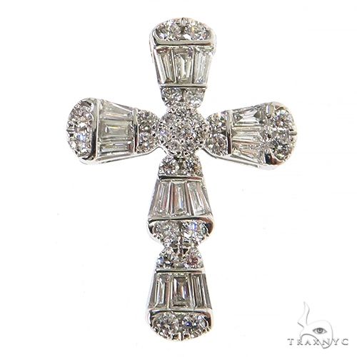 Baguette Diamond Cross 68627 - Image 1
