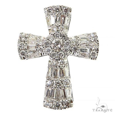 Baguette Diamond Cross 68631 - Image 1