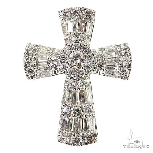 Baguette Diamond Cross 68631 - Image 1