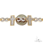 Baguette Diamond Cross Bracelet 69704 - Image 4