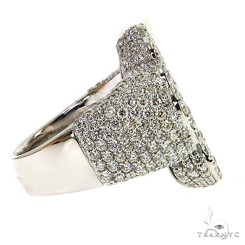 Baguette Diamond Cross Ring 68801 - Image 3