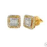 Baguette Diamond Earrings 70306 - Image 3
