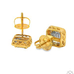 Baguette Diamond Earrings 70306 - Image 4