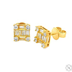 Baguette Diamond Earrings 70310