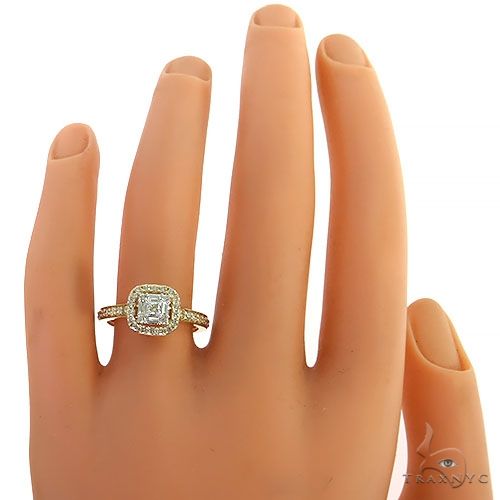Baguette Diamond Engagement Ring 68623 - Image 6