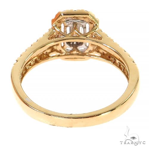 Baguette Diamond Engagement Ring 68761 - Image 4