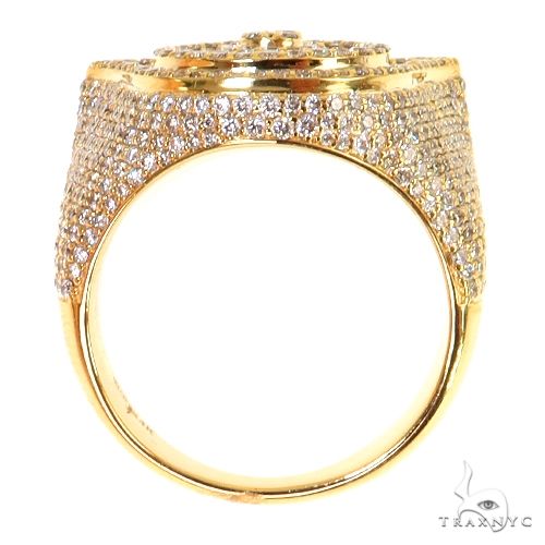 Baguette Diamond Hamza Ring 68798 - Image 5