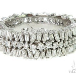 Baguette and Round Diamond Eternity Ring 66307 - Image 2