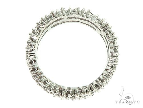 Baguette and Round Diamond Eternity Ring 66307 - Image 4