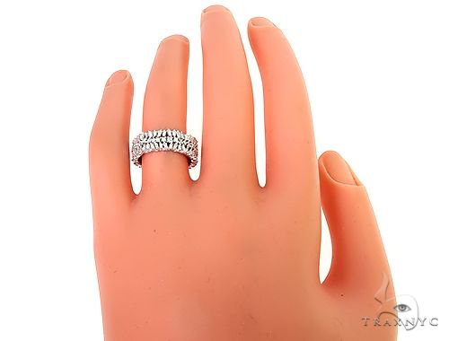 Baguette and Round Diamond Eternity Ring 66307 - Image 5