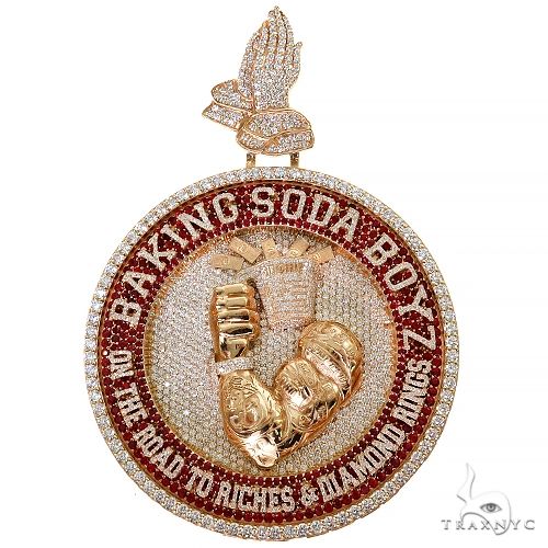 Baking Soda Boyz Custom Made Diamond Pendant 69629 - Image 1