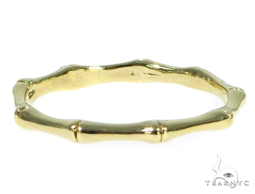 Bamboo Gold Fashion Ring 45474 - Image 4