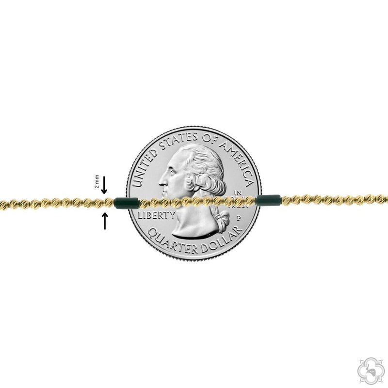 Beaded Gold Bracelet 70729 - Image 7