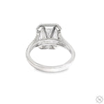 Bellanova 4ct Radiant Engagment Ring 70591 - Image 2