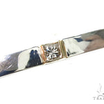 Bezel Diamond Bangle Bracelet 37321 - Image 3