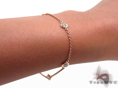 Bezel Diamond Bracelet 32719 - Image 12