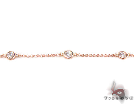 Bezel Diamond Bracelet 32719 - Image 2