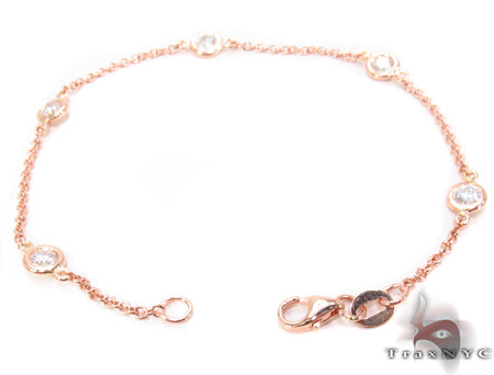 Bezel Diamond Bracelet 32719 - Image 6